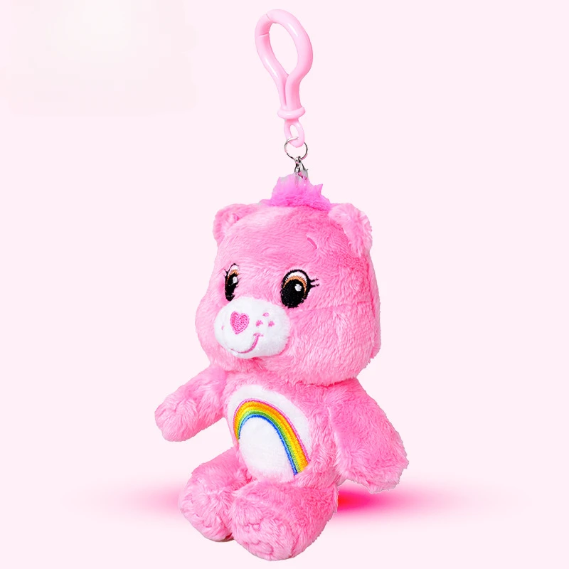 Breloczek Pluszowy Care Bears Seria Tęcza Zawieszka Pluszowa Ozdoba do Torby Brelok Dekoracja Prezent na Boże Narodzenie Urodziny