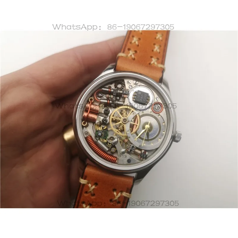 Picture 3: Handmade Original Electronic Original Modified Technology Watch Industrial Gear Quartz Watch
