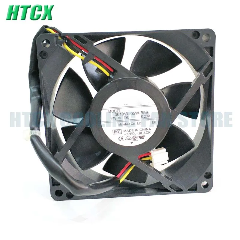 New 3610VL-05W-B59 9025 24V 0.29A 9CM Axial Flow Cooling Fan