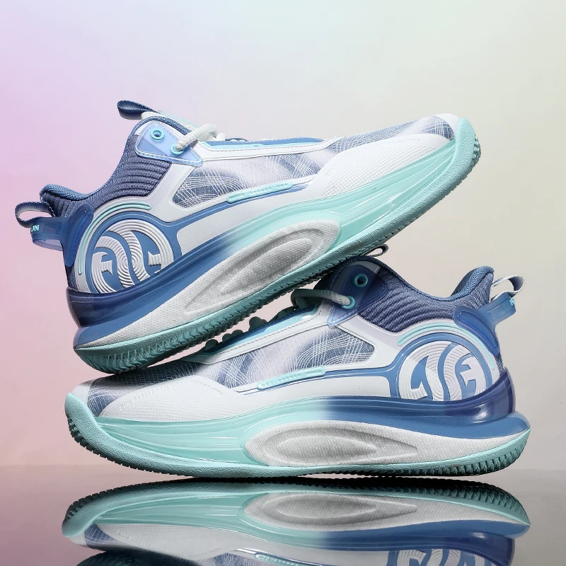 

Мужские баскетбольные кроссовки, легкие дышащие противоскользящие профессиональные тренировочные баскетбольные ботинки, высококачественная спортивная обувь на плоской подошве