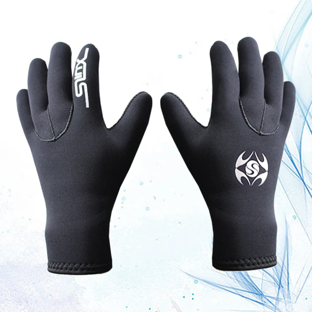 

1 Pair 3mm Neoprene Scuba Dive Gloves Swim Gloves Elastic Warm Non-slip Snorkel Gloves Wetsuit Gloves Snorkeling Equipment for W