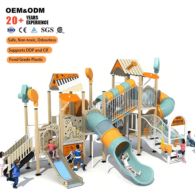 2026 Heavy-Duty Galvanized Steel Frame Activity Adventure Center For Park And Kindergarten