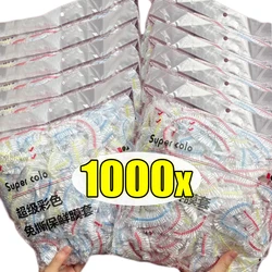 Disposable Food Cover Elastic Plastic Saran Wrap Food Grade Fresh-keeping Lids Storage Bag Shoe Covers Shower Headgear Bowl Caps