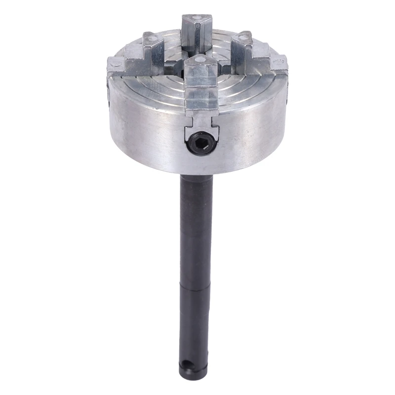 Mandril de Quatro Mandíbeis Z011a para Mini Torno de Metal Costas Roscadas Acessório Mini Pinça M12 x mm 1.856 mm 1265 mm
