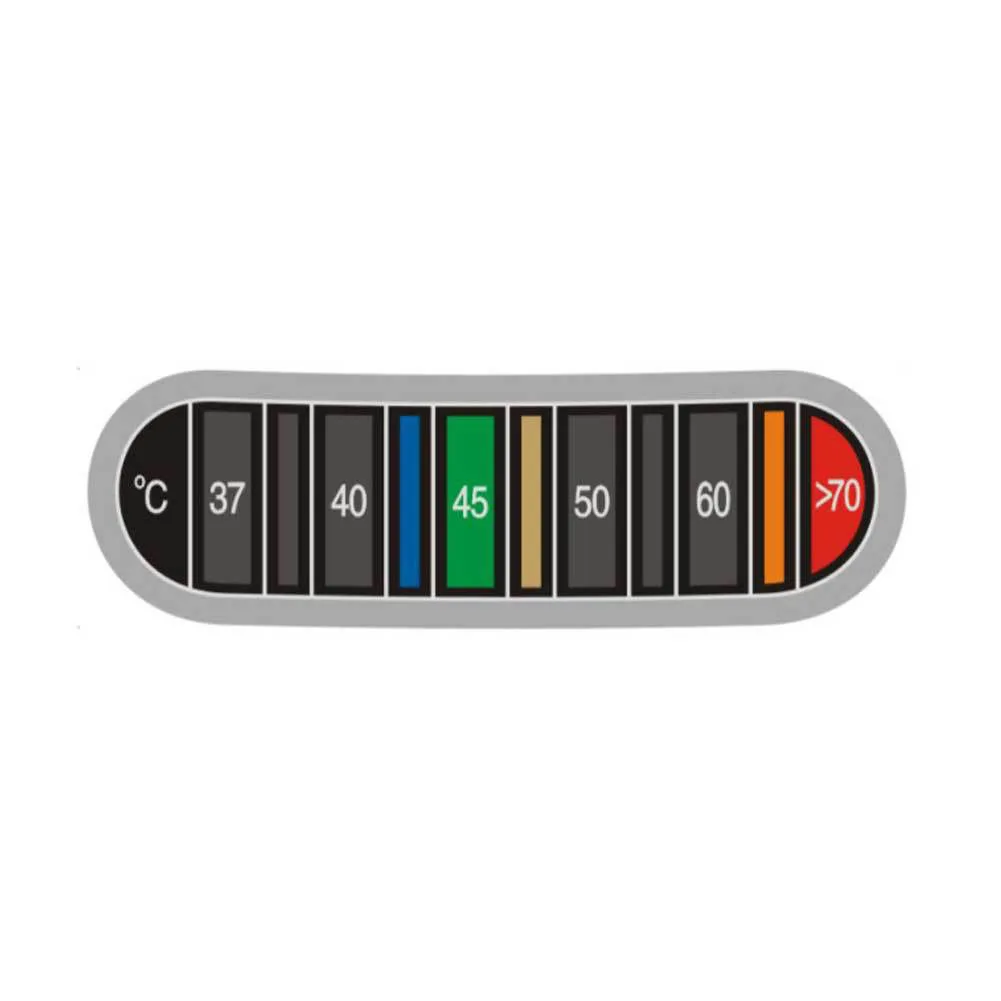 습도계 온도계 스티커, 비즈니스 산업용, 커피 온도 색상 변경, 측정 스트립 스티커, 5 개