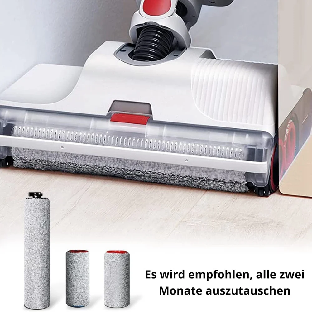 Filter penyedot debu dan rol sikat pengganti, untuk Roborock Dyad penyedot debu basah kering tanpa kabel pintar
