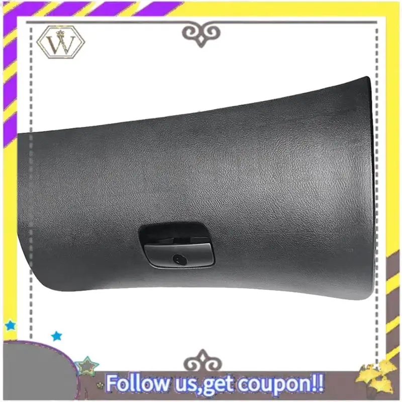 ABXV-لوحة سيارة غطاء صندوق القفازات 3B1 857 122B لشركة فولكس فاجن باسات العقارية B5 & B5.5 1997-2005 غطاء صندوق تخزين غطاء البقالة الأسود الاسمية #4