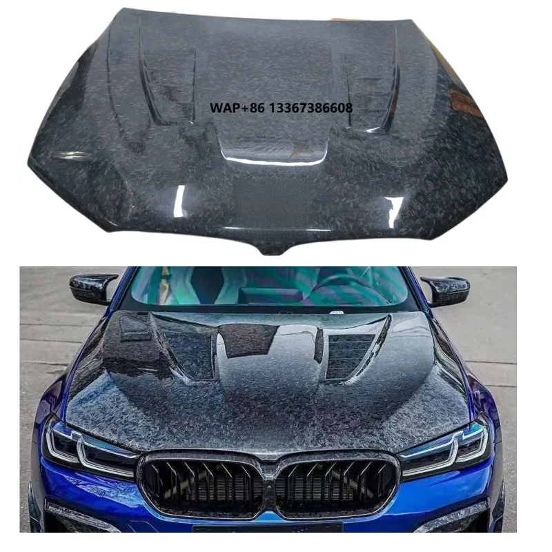 

High Quality G30 G38 Forged Carbon Fiber Hood Bonnet G30 G38 M5 2017-2023