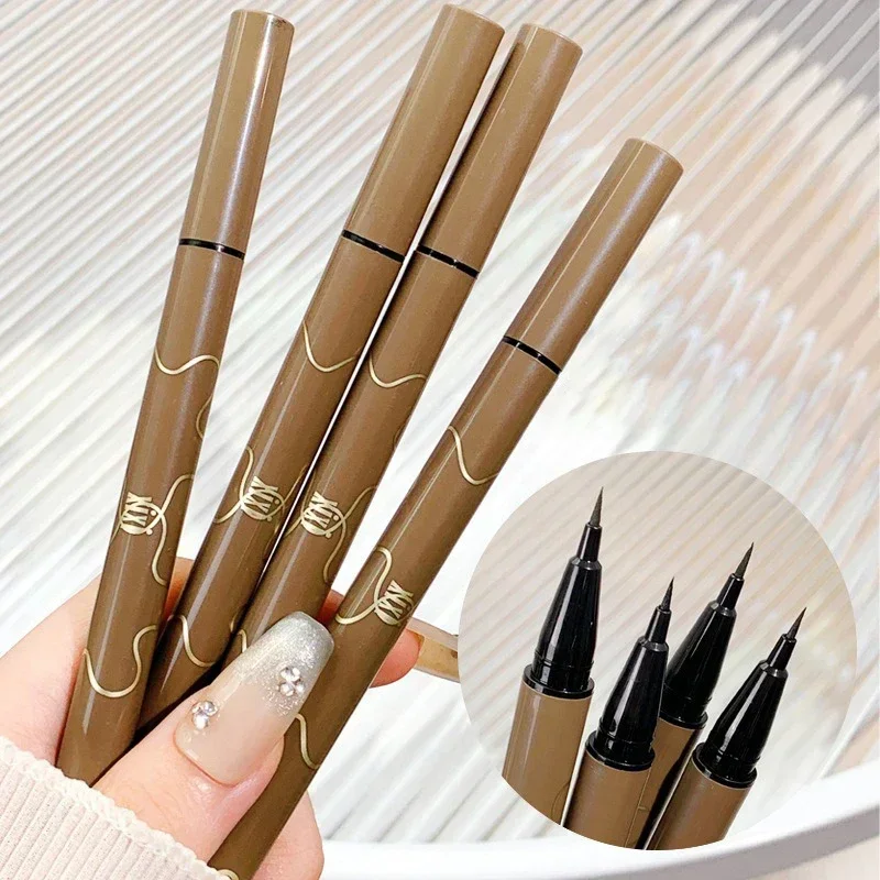 Heallor Ultra-thin Waterproof Liquid Eyeliner Korean Makeup for Women Quick Dry Smooth Eye Liner Long Last Lower Eyelash Pen Cos