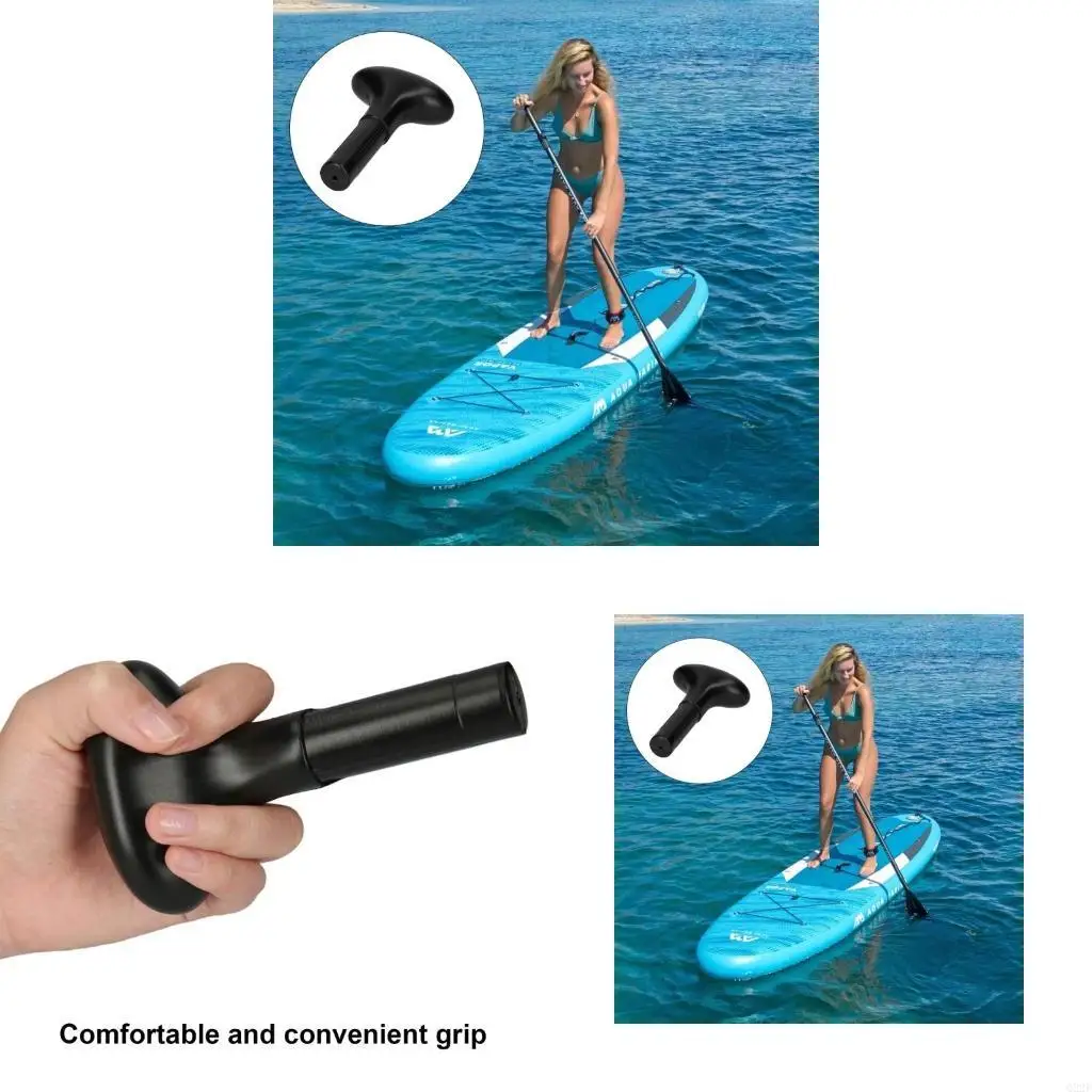 Q22F 2PCS Surfboard Paddle Paddle Handle Murfs Fixed Straight Paddle Grip Handle