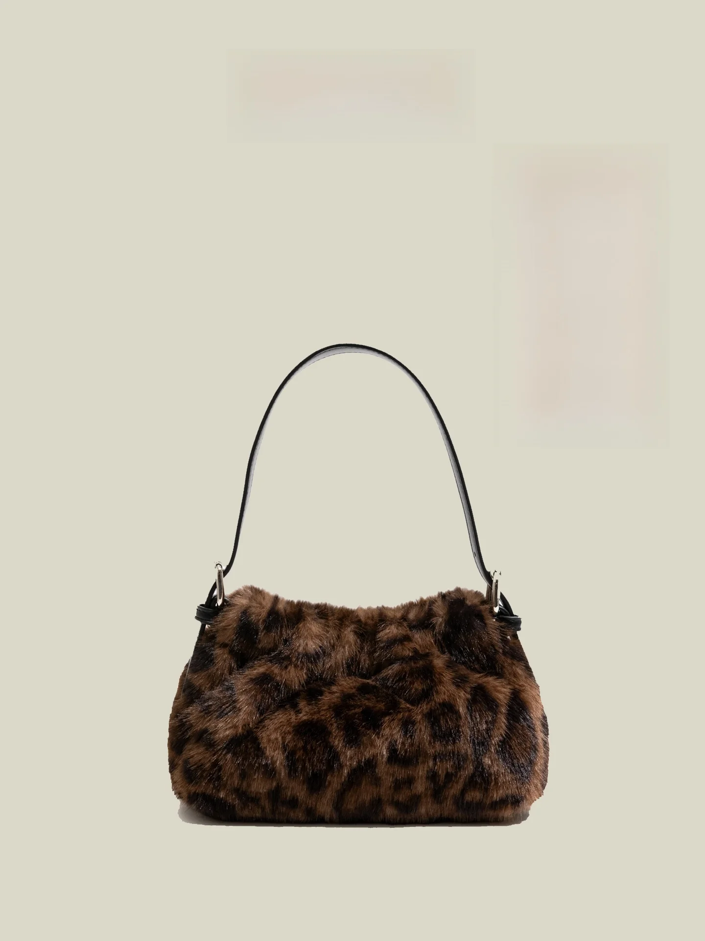 

Chic Studio Leopard Print Plu Handbag Women's oulder Crossbody Bag Autumn Winter Aosphere Sensation Single oulder Sla...