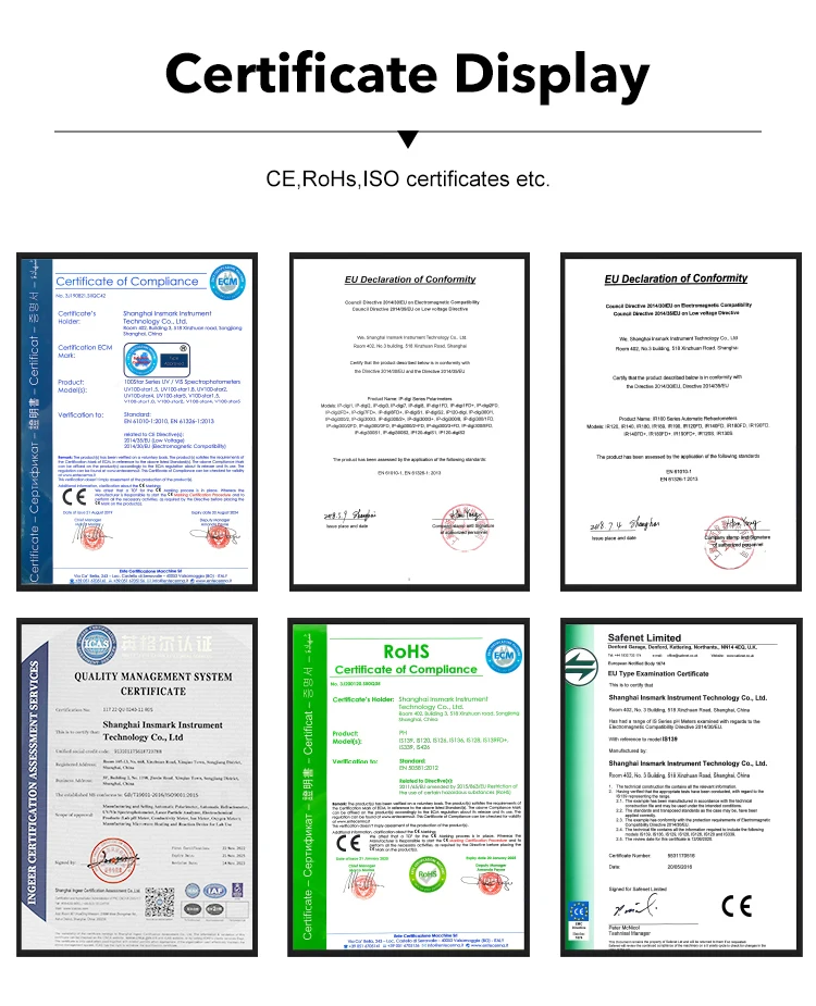 Microvolumen Star Min Volumen 1μl UV-Vis Mini Espectrofotómetro