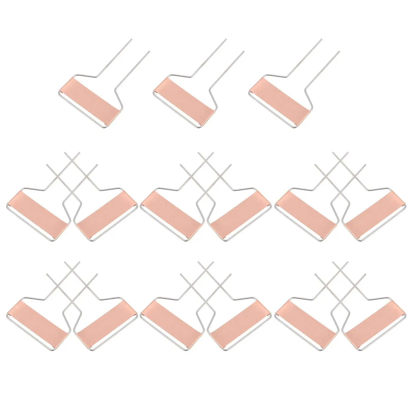 

15pcs Copper Stainless Steel Metal Plant Labels Waterproof Durable Garden Tags Outdoor Markers For Name Stakes Gardening