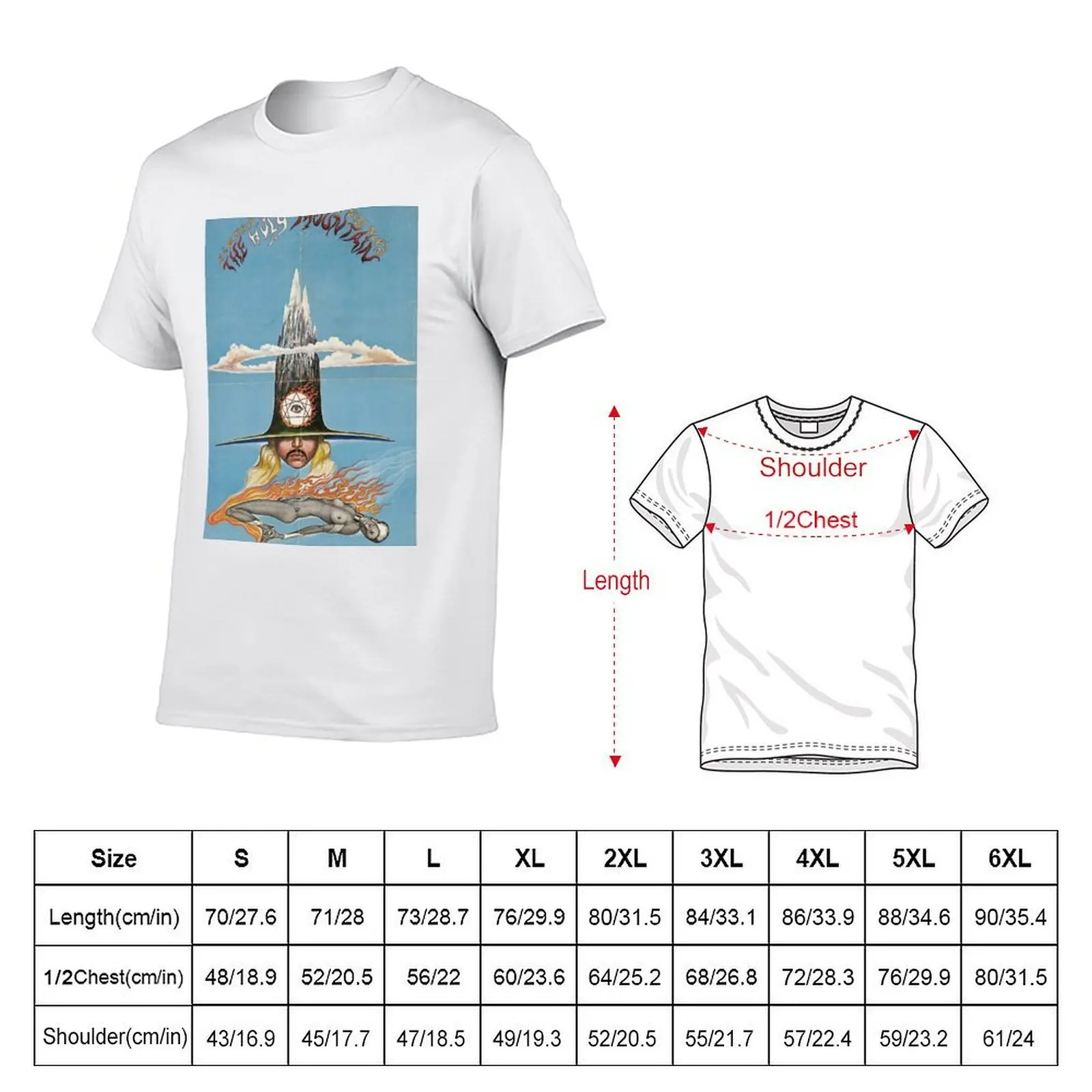 The Holy Mountain vintage T-Shirt man tshirt t shirt custom print T-Shirt