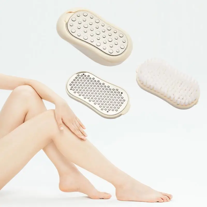 

4Pcs Foot Plate File Set Household Pedicure Tools Remove Dead Skin Calluses Foot Scraper Feet Care Artifact