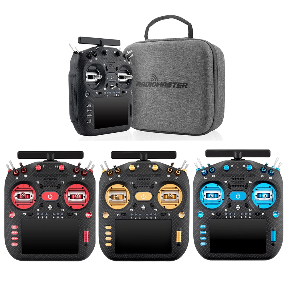 

Предзаказ: Радиопередатчик Radiomaster TX16S MK3 MAX 2.4ГГц 900МГц AG02 с CNC-гимбалом Hall, IPS-тачскрином, Gemini Dual Band ExpressLRS EdgeTX