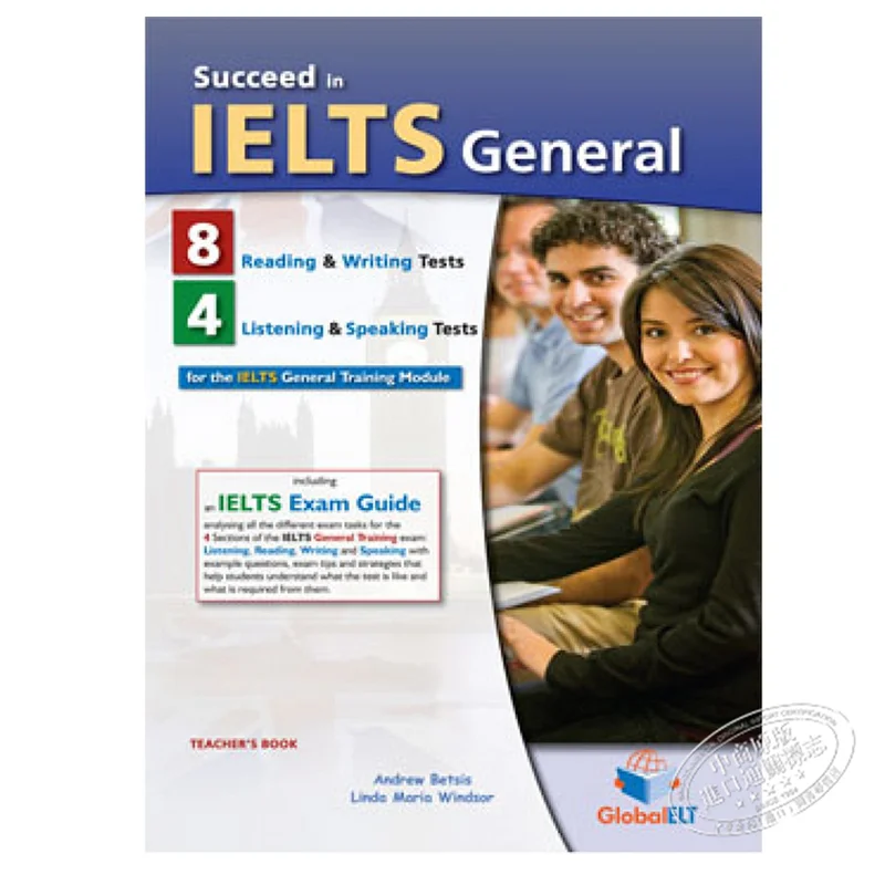

Succeed In IELTS General 8, чтение, письмо, 4 прослушивания, говорящая практика, тестирование, издание для самостоятельного обучения 9781781641798