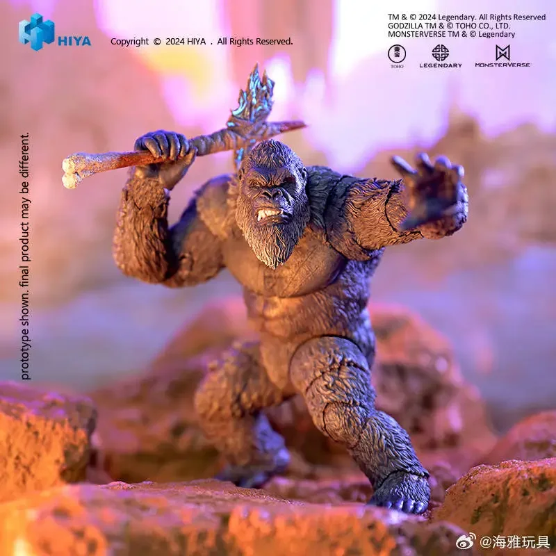 

В наличии HIYA King Kong EXQUISITE BASIC Подвижная модель игрушки GODZILA vs Kong: The New Empire