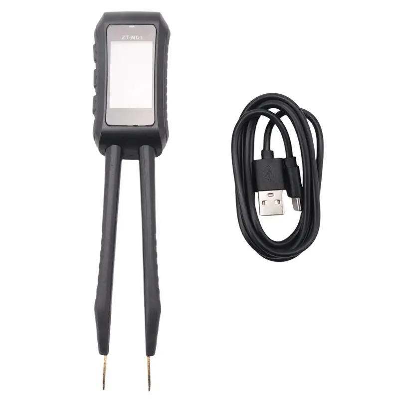 [NEWA08R】 ZT-MD1 Intelligent Tweezers LCR Digital Bridge Tester, Automatic Measurement Of Resistance, Capacitance & Inductance