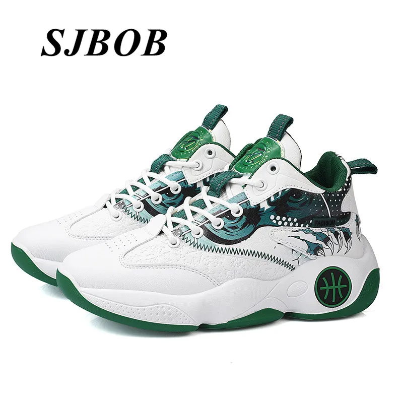 

New Basketball Shoes Men Comfy Platform Basketball Sneakers Man Outdoor Non-Slip Training Sneakers For Men Zapatillas De Hombre