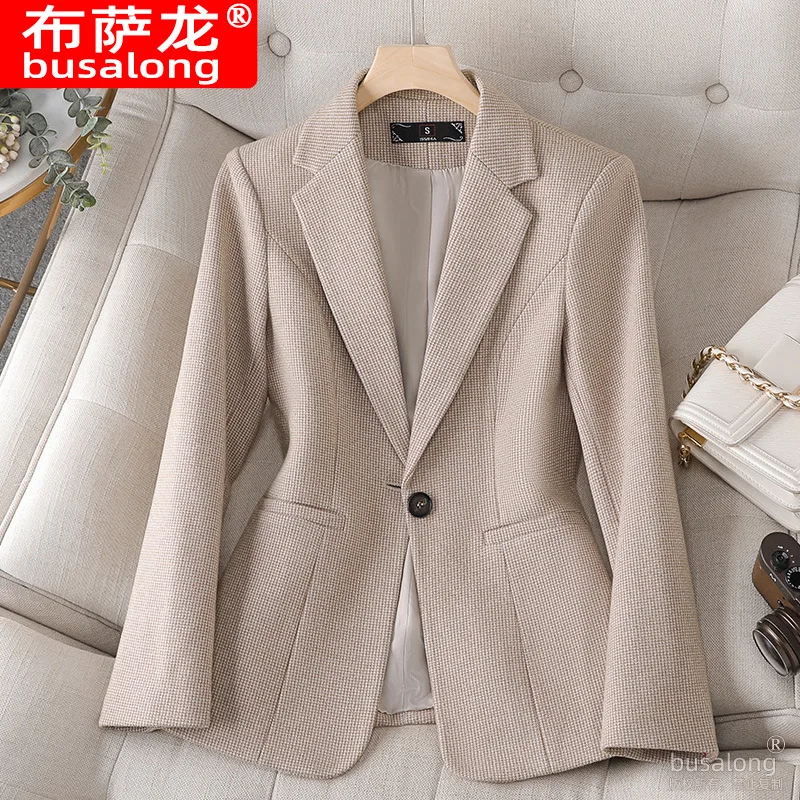 Neue Stilvolle Mode Anzug Casual frauen Langarm Professionelle Blazer Formale Jacke Workwear8825