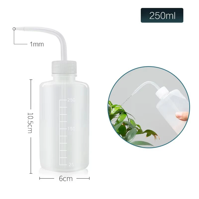 150/250/500 ml Water Snavel Gieten Ketel Tool Vetplanten Plant Bloem Gieter Knijpflessen met Tuingereedschap Tuin