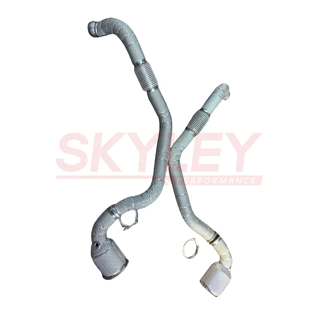 Downpipe per 2024+ Porsche Panamera 976 2.9T Performance Racing Downpipe Tubo anteriore