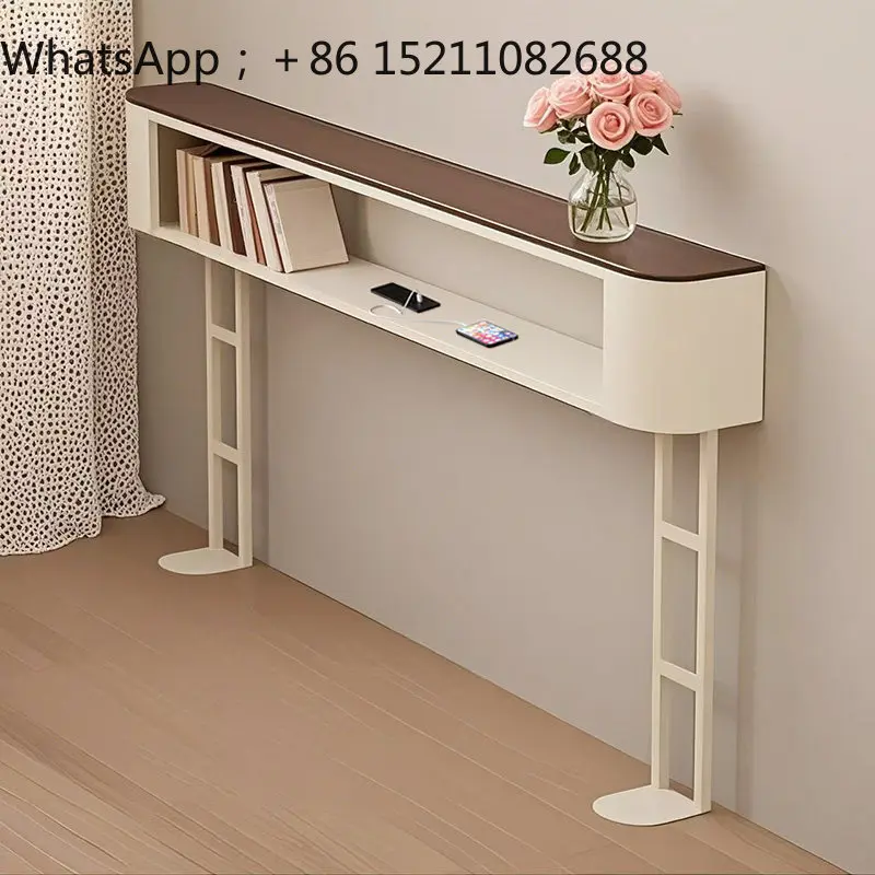 LLY sofa back shelf against the wall long table guest restaurant entrance bedside tail clip gap narrow side storage bookcase