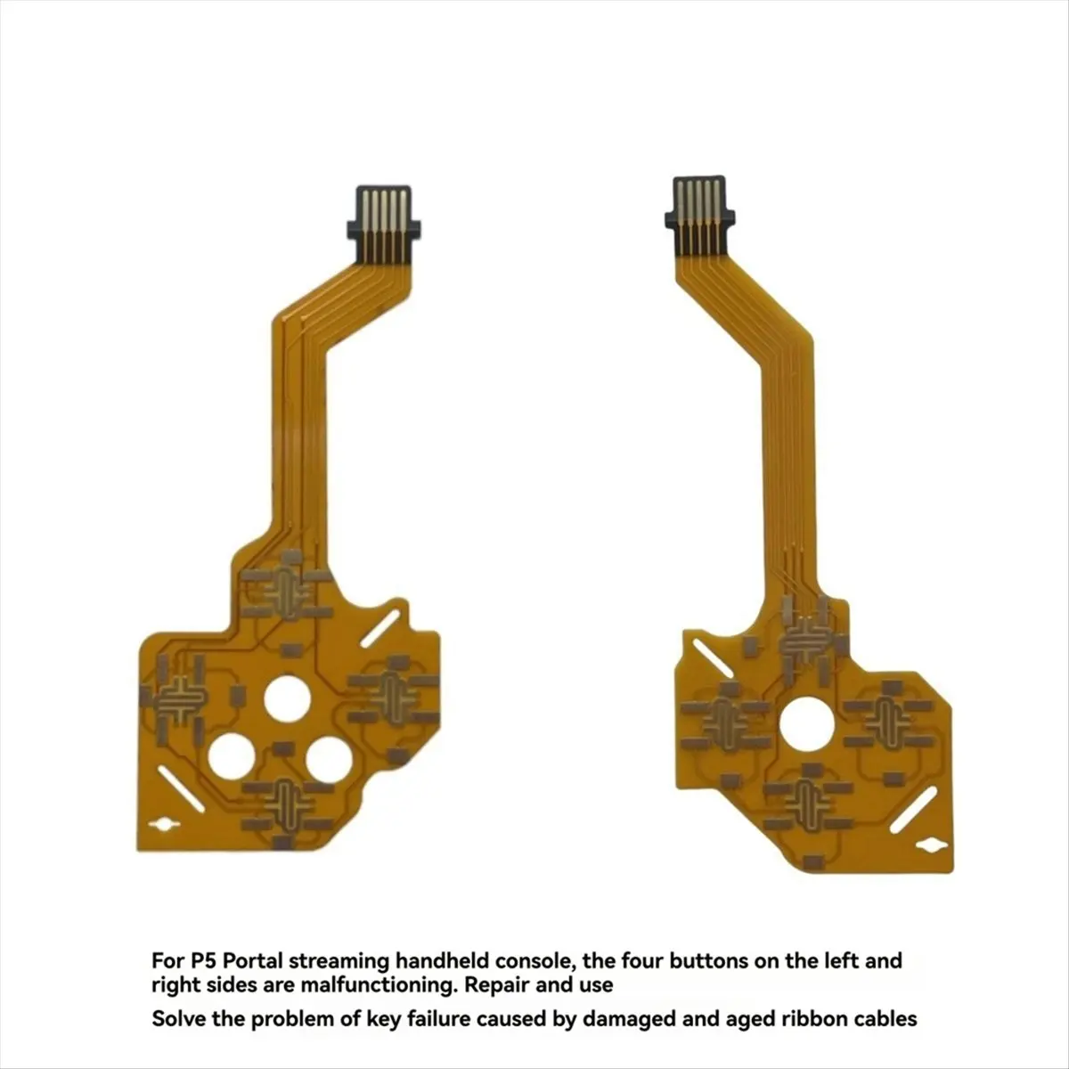 【~ New A65I】L/R FPC Cable for Portal Game Controller Button Cable Button Failure Repair Accessories for Portal FPC Cable
