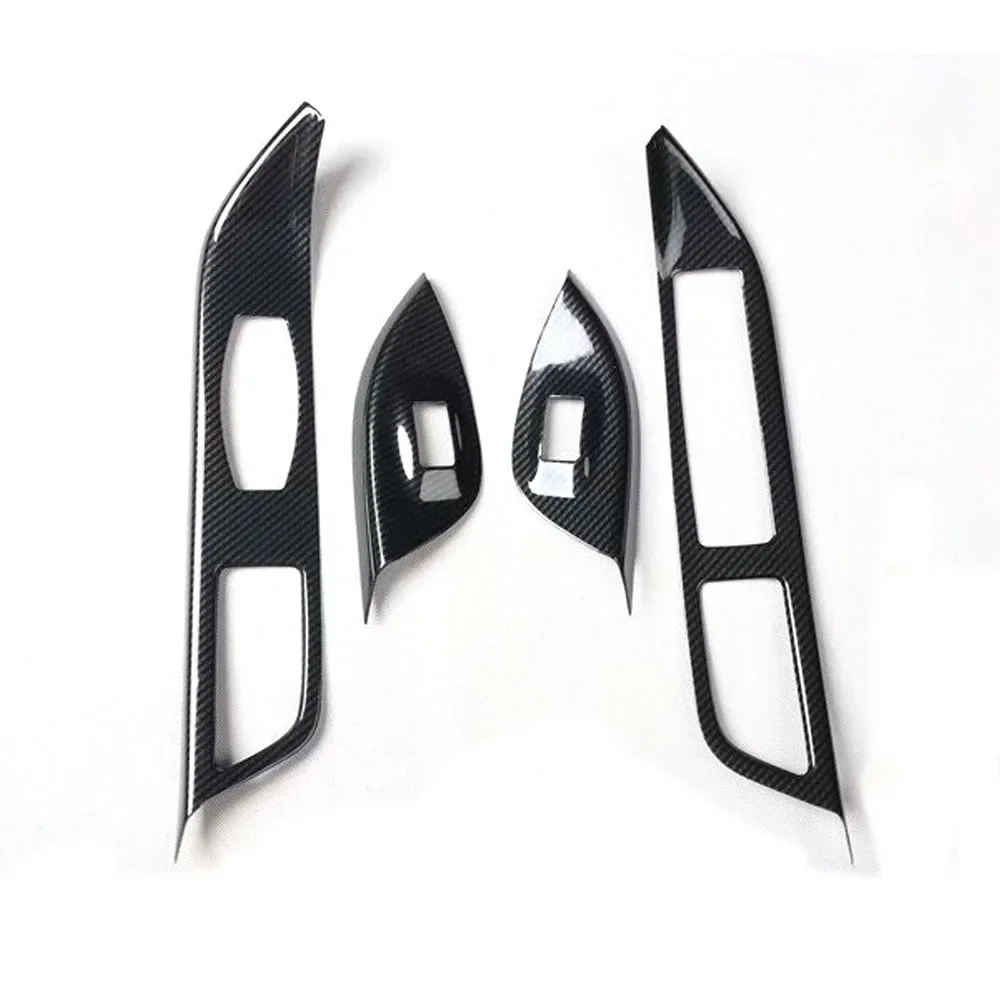 

For Honda Spirior 2014-2017 Left Hand Drive Car Window Lift Switch Panel Cover Trim Styling Interior Accessories 4pcs