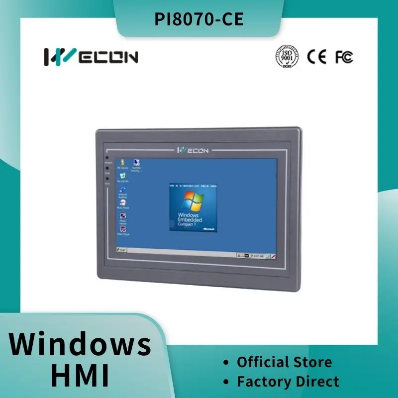 

Wecon embedded Windows CE HMI PI8070-CE