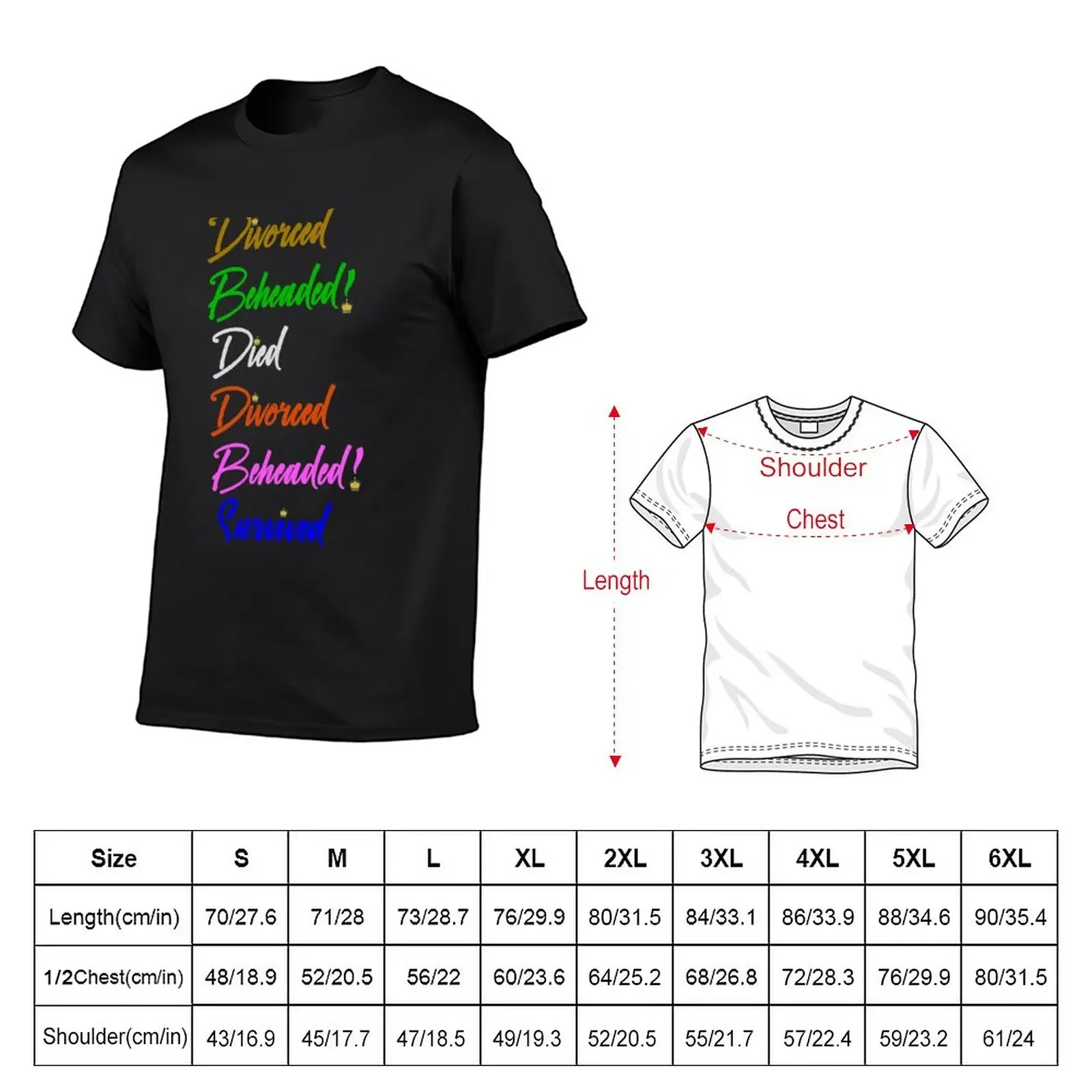 Six T-Shirt korean fashion cute clothes men clothing