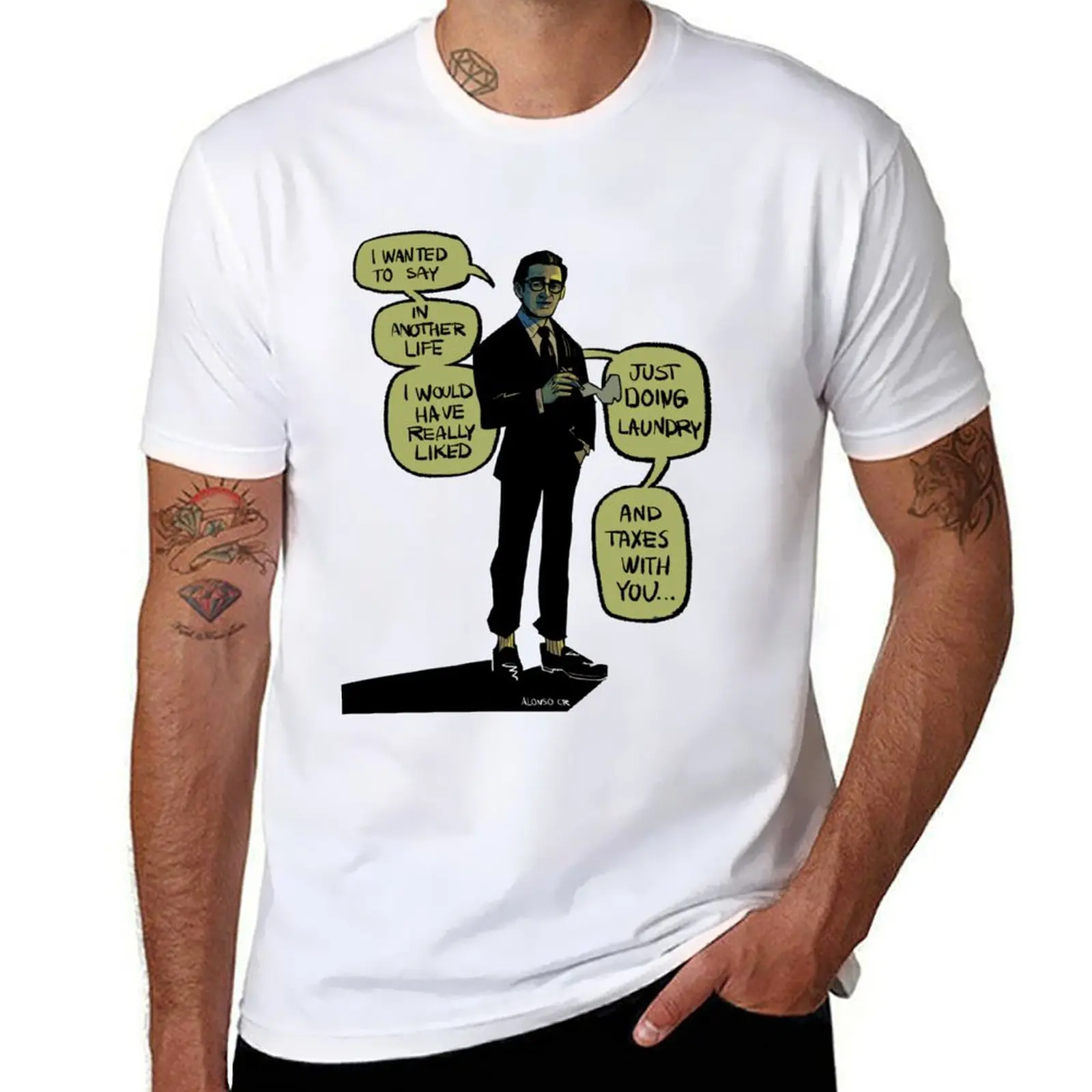 

In Another Life T-Shirt black cotton t-shirt plain for man package cotton t shirts high quality T-Shirt