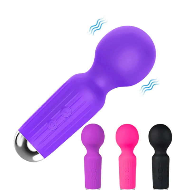 Mini vibrator suitable for women G-Spot Clitoris stimulator 20 speed soft silicone realistic Dildo AV vibrator adult sexy toy 18