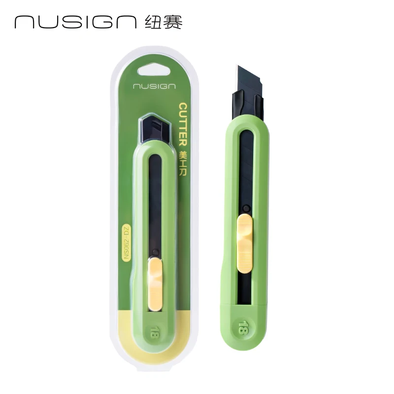 Deli Nusign NS062/171mm NS063/137mm kunstmes – veelzijdig en praktisch snijgereedschap in 4 kleuren, geschikt voor gebruik op kantoor, thuis en op school.