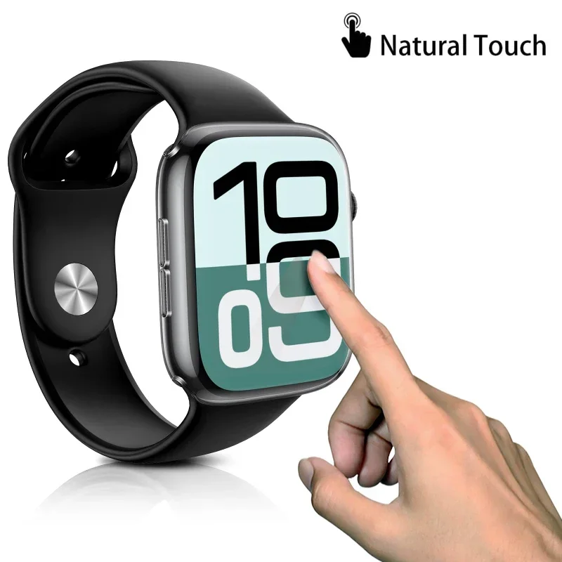 1-5 قطعة واقي شاشة ناعم من البولي يوريثان لساعة أبل 10 9 8 45 مللي متر 41 مللي متر 44 مللي متر 42 مللي متر 46 مللي متر غطاء كامل سلسلة IWatch 7 SE 6 5 4 3 2 #3
