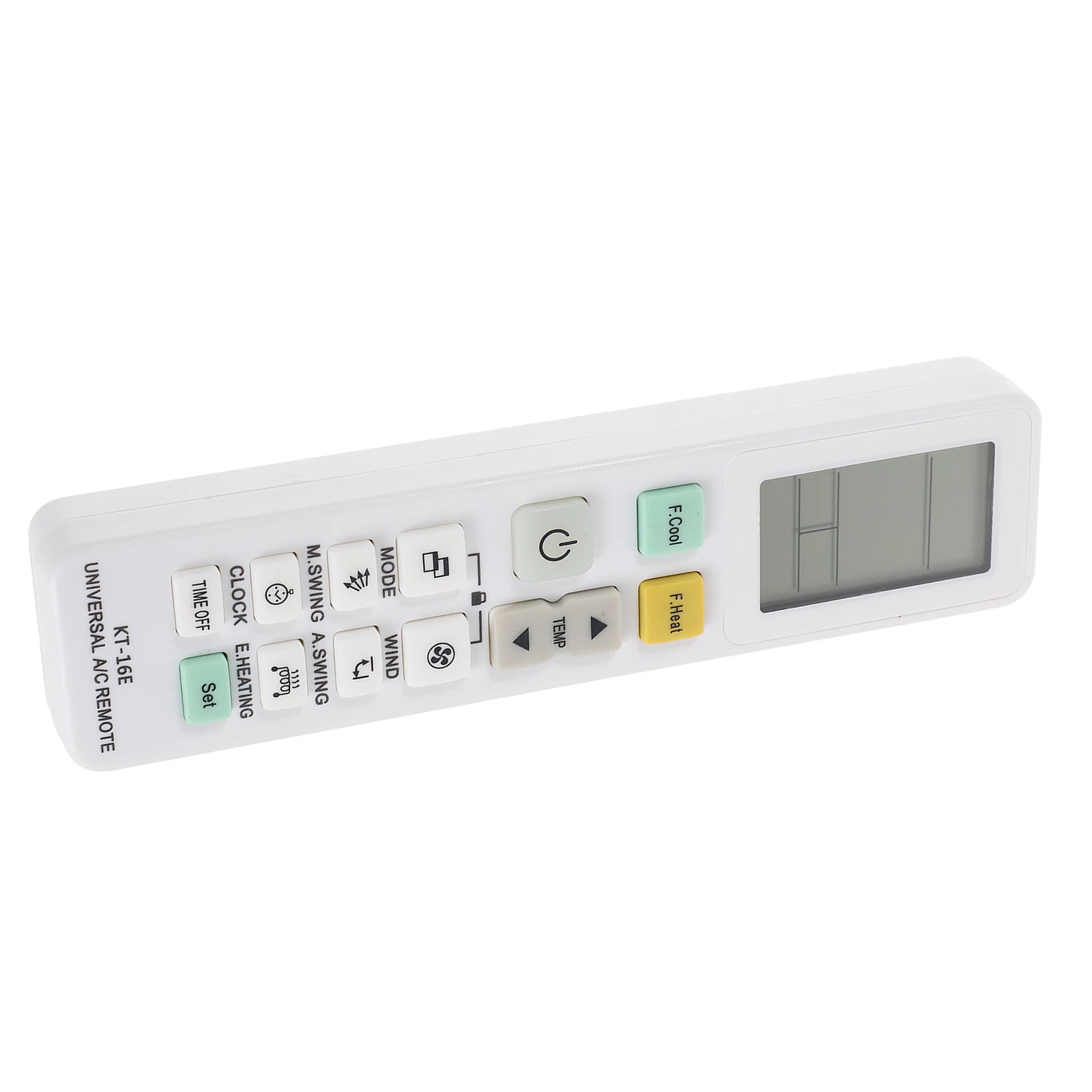 

Universal Ac Remote Control Multi-Brand Air Conditioner Controller Compact Portable Design Screen Temperature Mode Fan