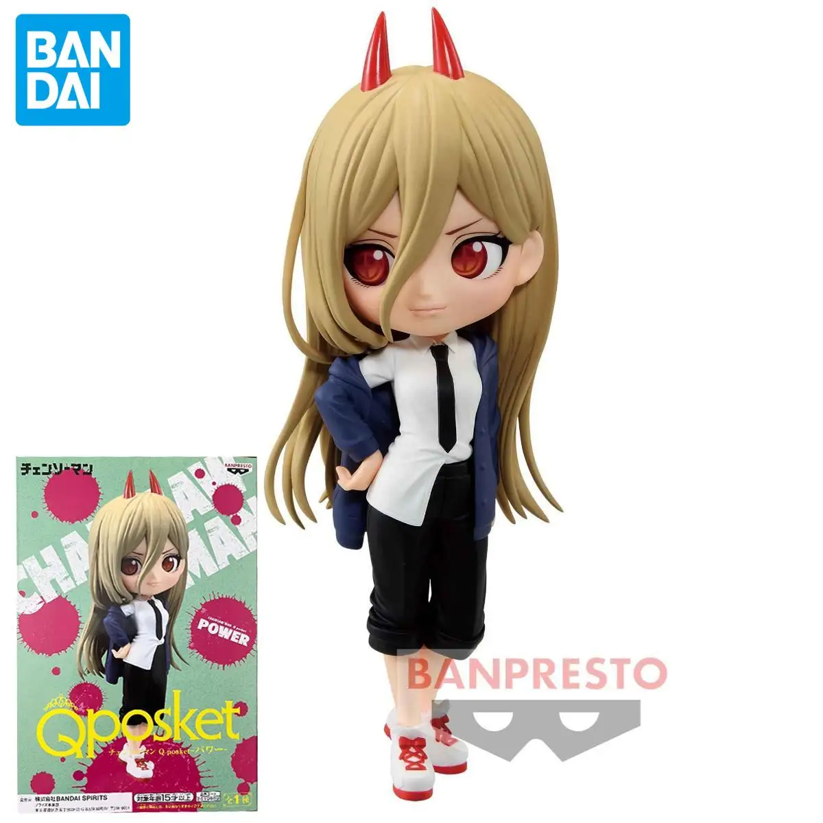 Украшения для подарка на день рождения, оригинальная официальная Banpresto Q Posket, бензопила, силовая фигурка, аниме, натуральная коллекционная модель в штучной упаковке