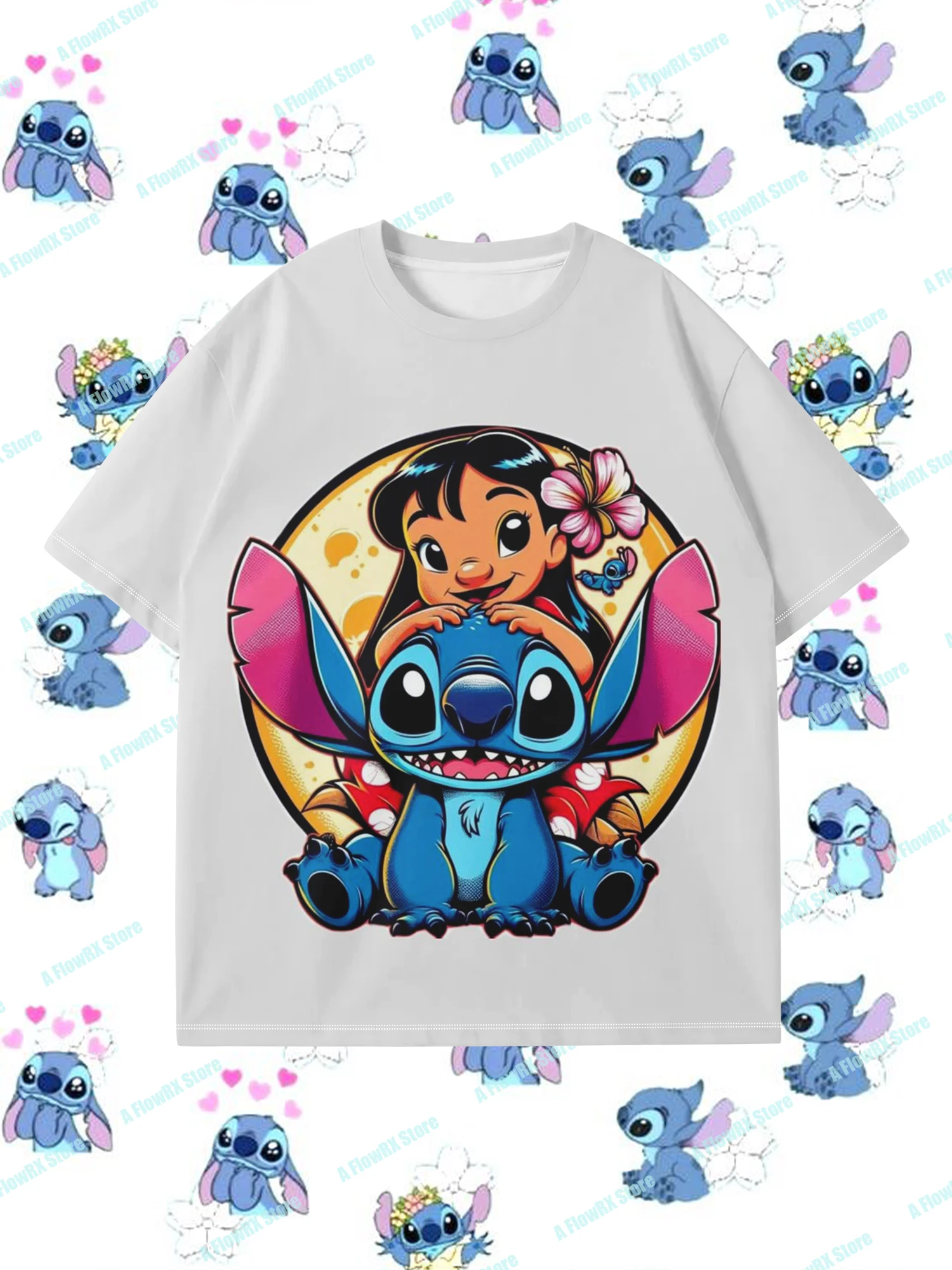 تيشيرتات مطبوعة ثلاثية الأبعاد مثالية للاستخدام في الهواء الطلق غير الرسمي مناسبة للرجال والنساء والكبار والأطفال في الصيف ومريحة للتنفس #4