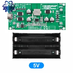 3A 5V 9V 12V High Power 18650 Li-ion Battery Boost Charge UPS Type-c Interface Uninterruptible Power Supply Module