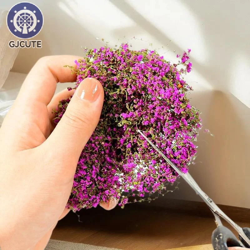 1 Set 3g Artificial Green Plants Miniature Simulation Mini Vine And Flower Model Kit For Model Houses Landscaping DIY Crafts