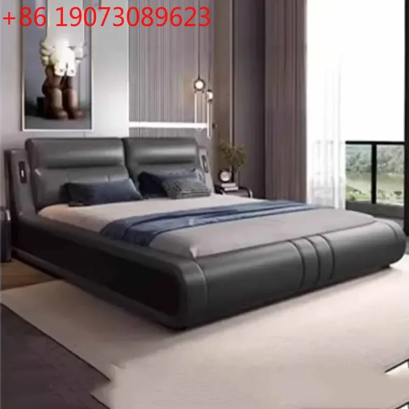 

Двуспальная кровать, европейская спальня, двуспальная кровать для сна, современная мягкая кровать Camas Queen