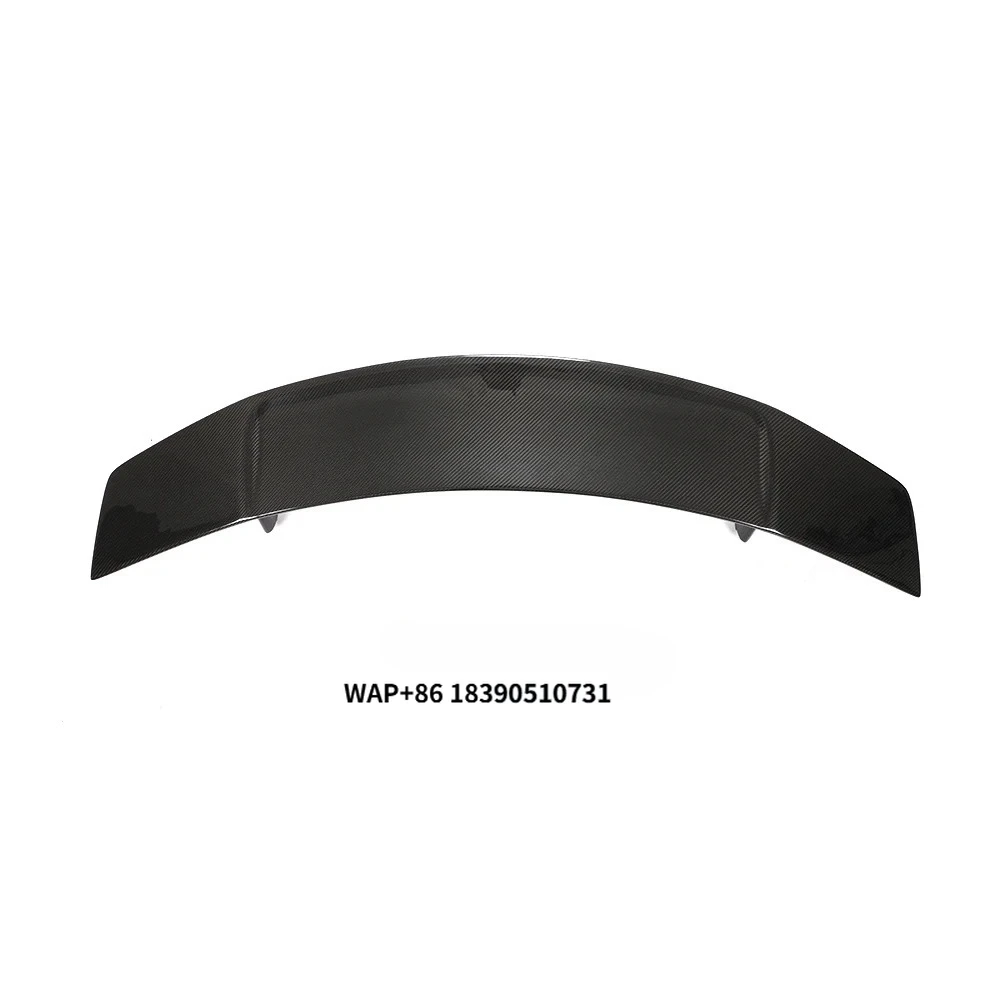Perfect High Quality 2016-2018 Dry Real Carbon Fiber Rear Trunk Wing Spoiler For R8 Car Spoilers
