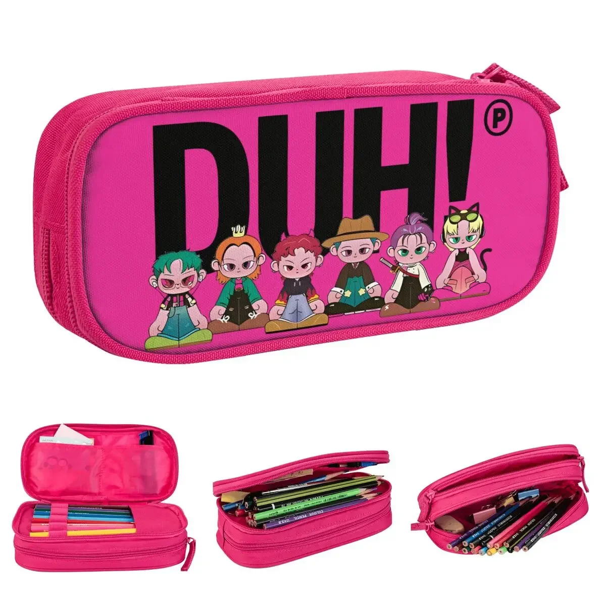 estojo-de-lapis-p1harmony-duh-design-adoravel-com-a-banda-p1h-para-criancas-com-grande-capacidade-de-armazenamento-ideal-para-presentes-de-escritorio-e-artigos-de-papelaria