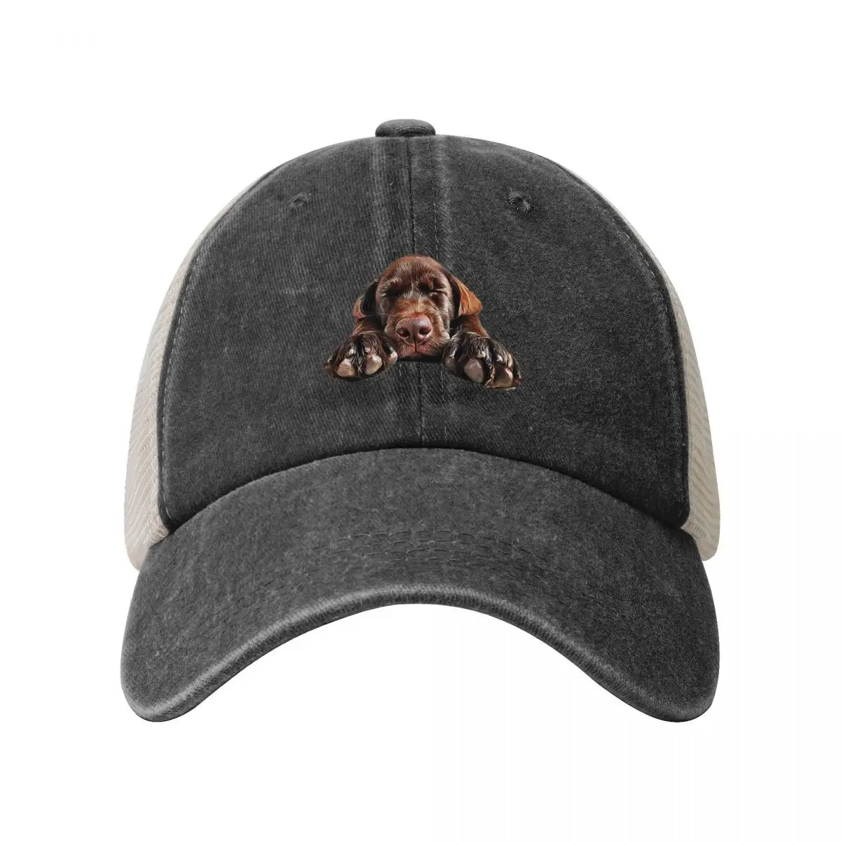 Labrador Chocolate Cutie Baseball Cap Gentleman Hat Big Size Hat Rave funny hat Golf Wear Men Women's