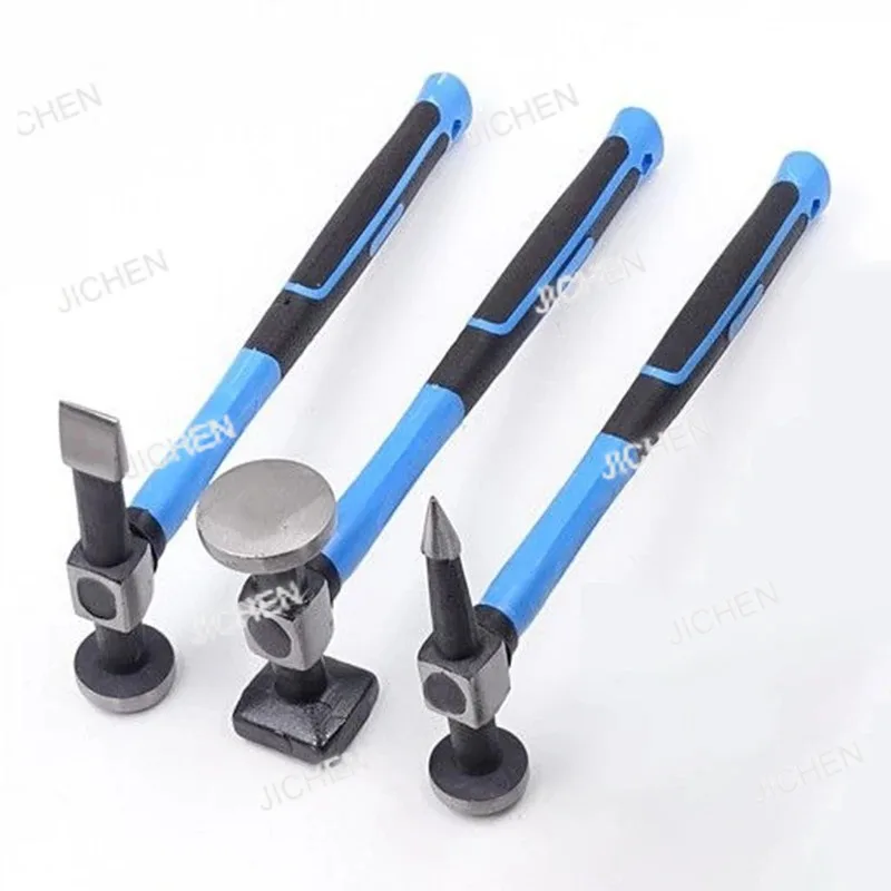 

NeuProfessional Car Sheet Metal Hammer Auto Body Metal Repair Panel Beating Hammer Beater Bumping Hammer for C