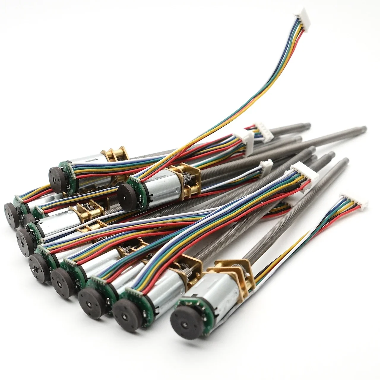 N20 DC Gear Motor Thred Screw shaft 3V6V12V DIY Model Magnetic 7PPR Encoder Smart Robot motor