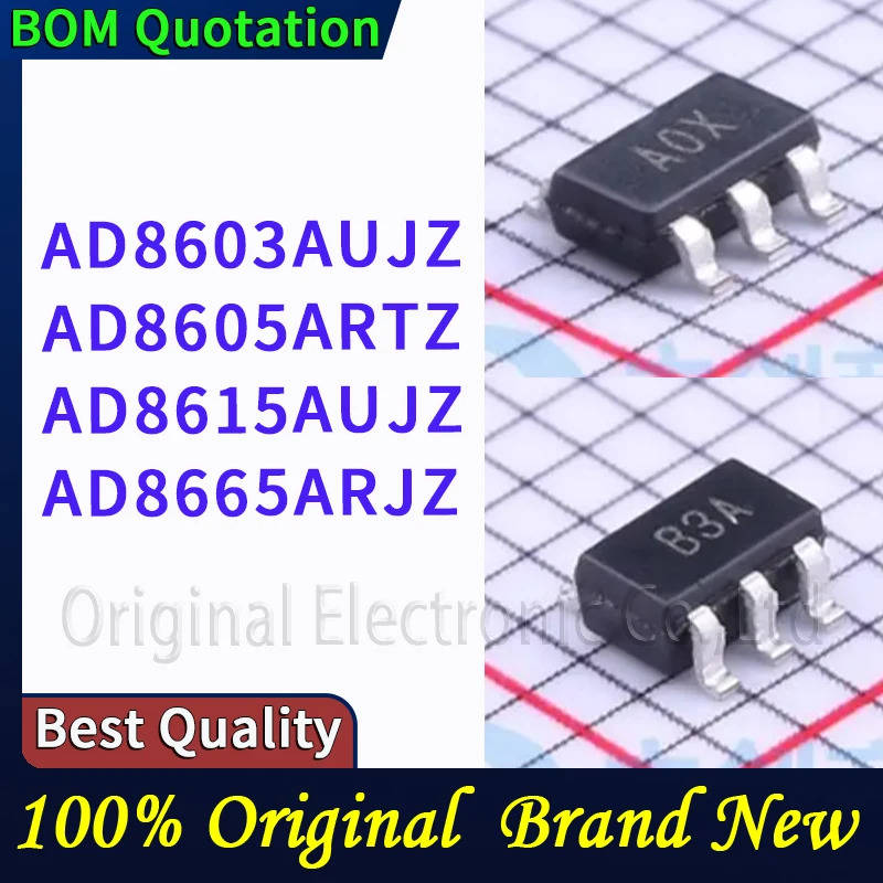 

5 шт./лот AD8603AUJZ AD8605ARTZ AD8615AUJZ AD8665ARJZ В наличии Оригинальные высококачественные товары