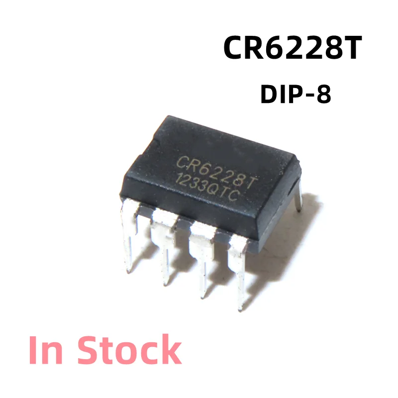 10PCS/LOT CR6228T CR6228 DIP-8 Switching power supply IC Original New In Stock