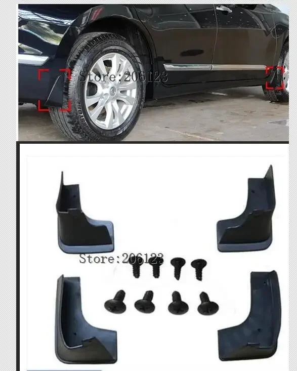 Car Mud Flaps For Nissan Maxima (Australia) Teana J32 2008-2012 Mudflaps Splash Guards Mud Flap Mudguards Fender 2009 2010 2011